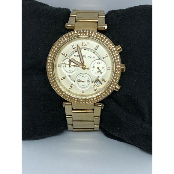 Michael Kors MK6119 Women Rose Gold Stainless Stee